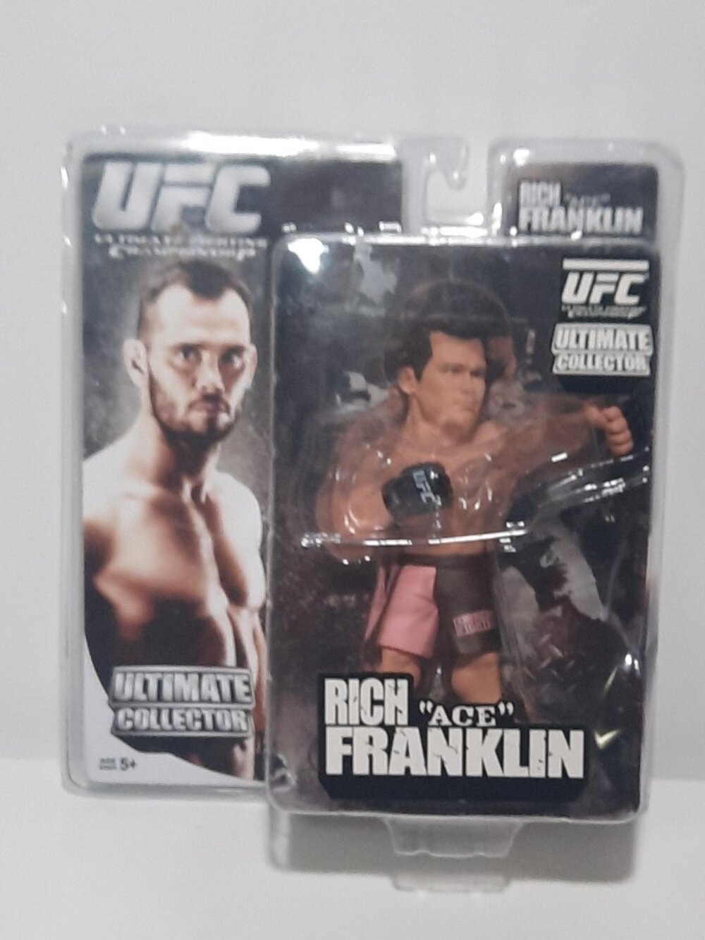 2010 UFC Rich Ace Franklin Ultimate Collector Round 5 Figure NRFB Series 3